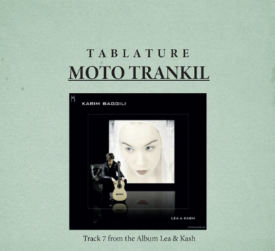 The complete Tab of "Moto Trankil"